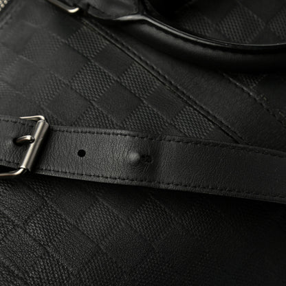Louis Vuitton Damier Infini Keepall Bandouliere 55 Onyx 16 of 17