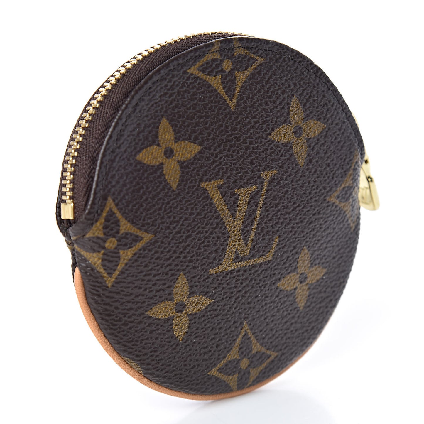 Monogram Round Coin Purse