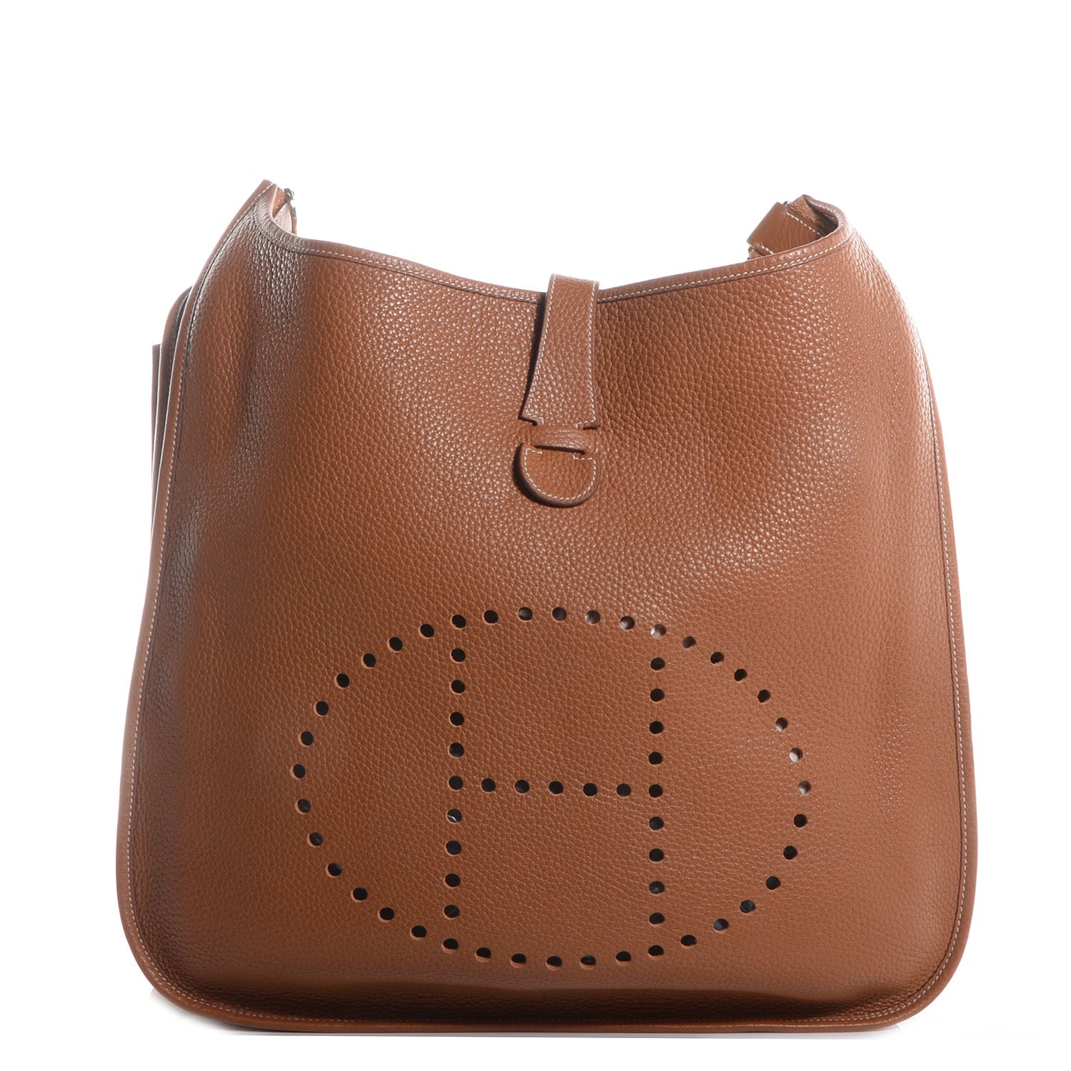Hermes Taurillon Clemence Evelyne TGM II Gold 1 of 7