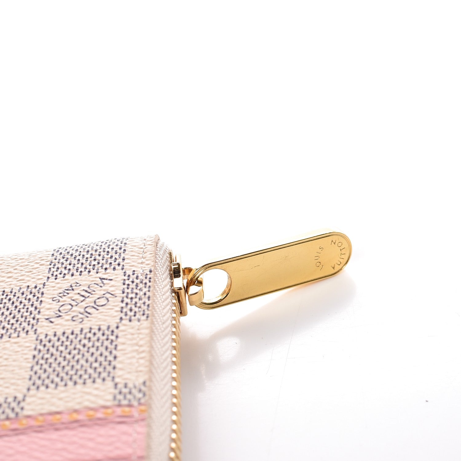 Louis Vuitton Damier Azur Summer Trunks Clemence Wallet 9 of 10