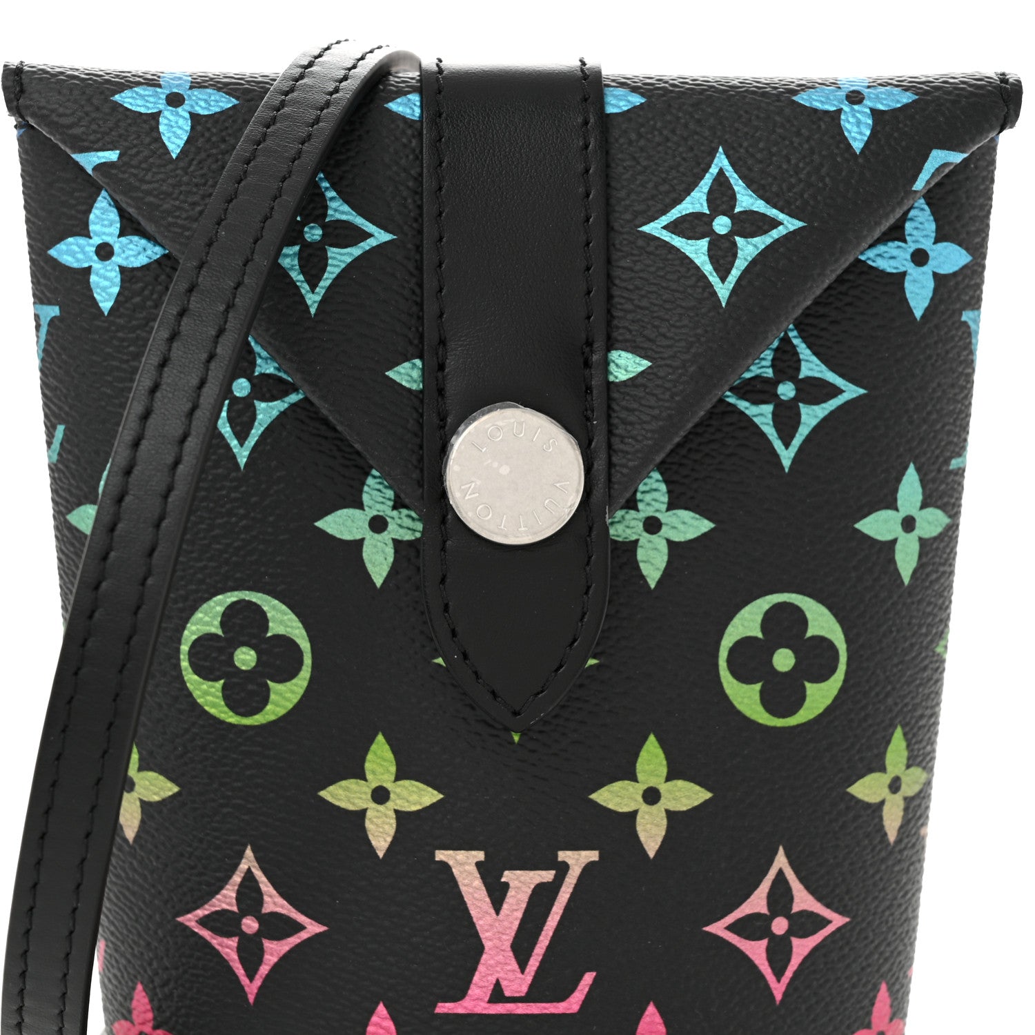 Louis Vuitton Monogram Envelope Pouch Gradient Black 7 of 9
