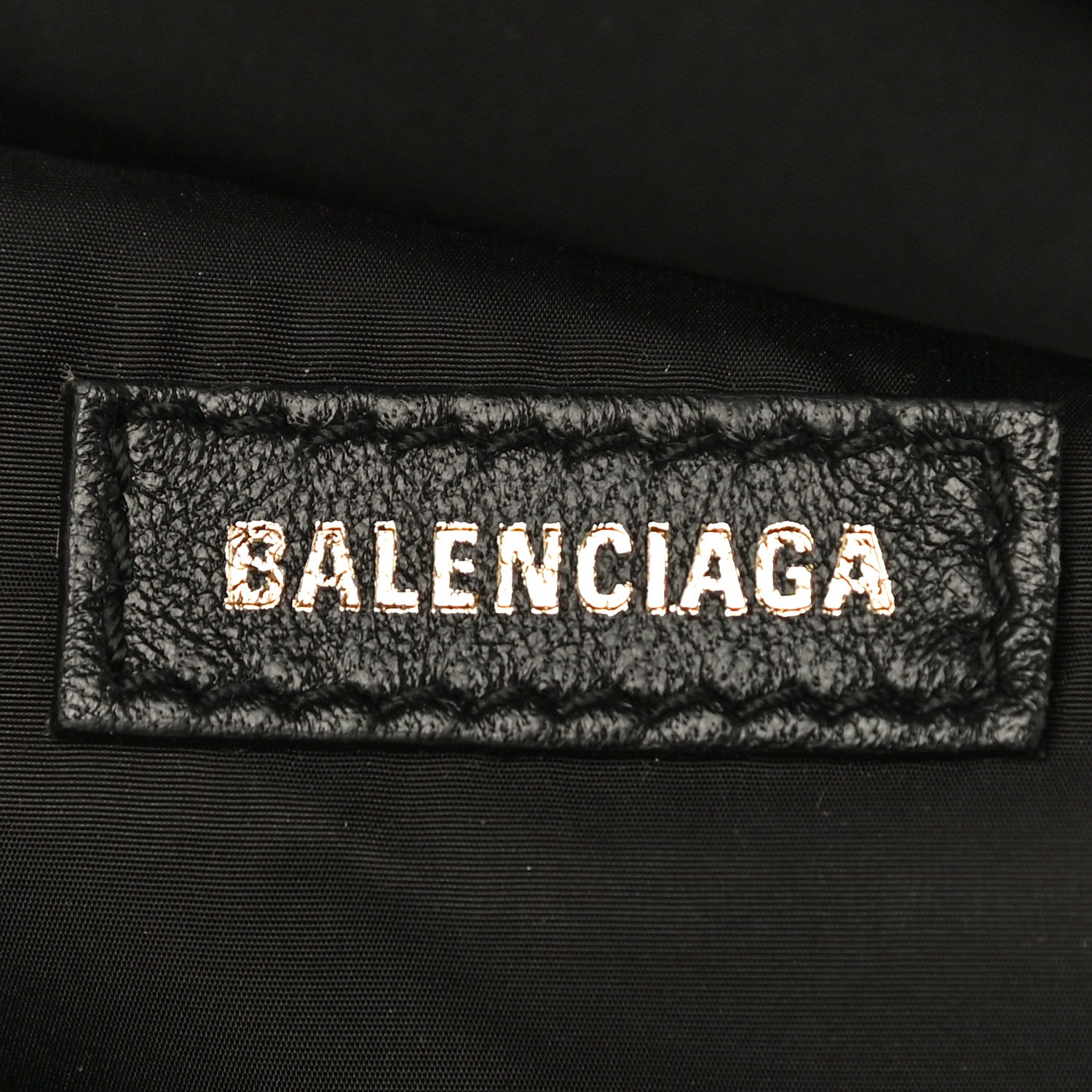 Balenciaga Sport Nylon Logo Paisley Print Wheel Belt Bag Navy Black 6 of 10