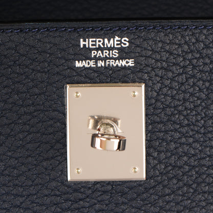 Hermes Fjord Kelly Sellier 40 Bleu Abysse 14 of 25