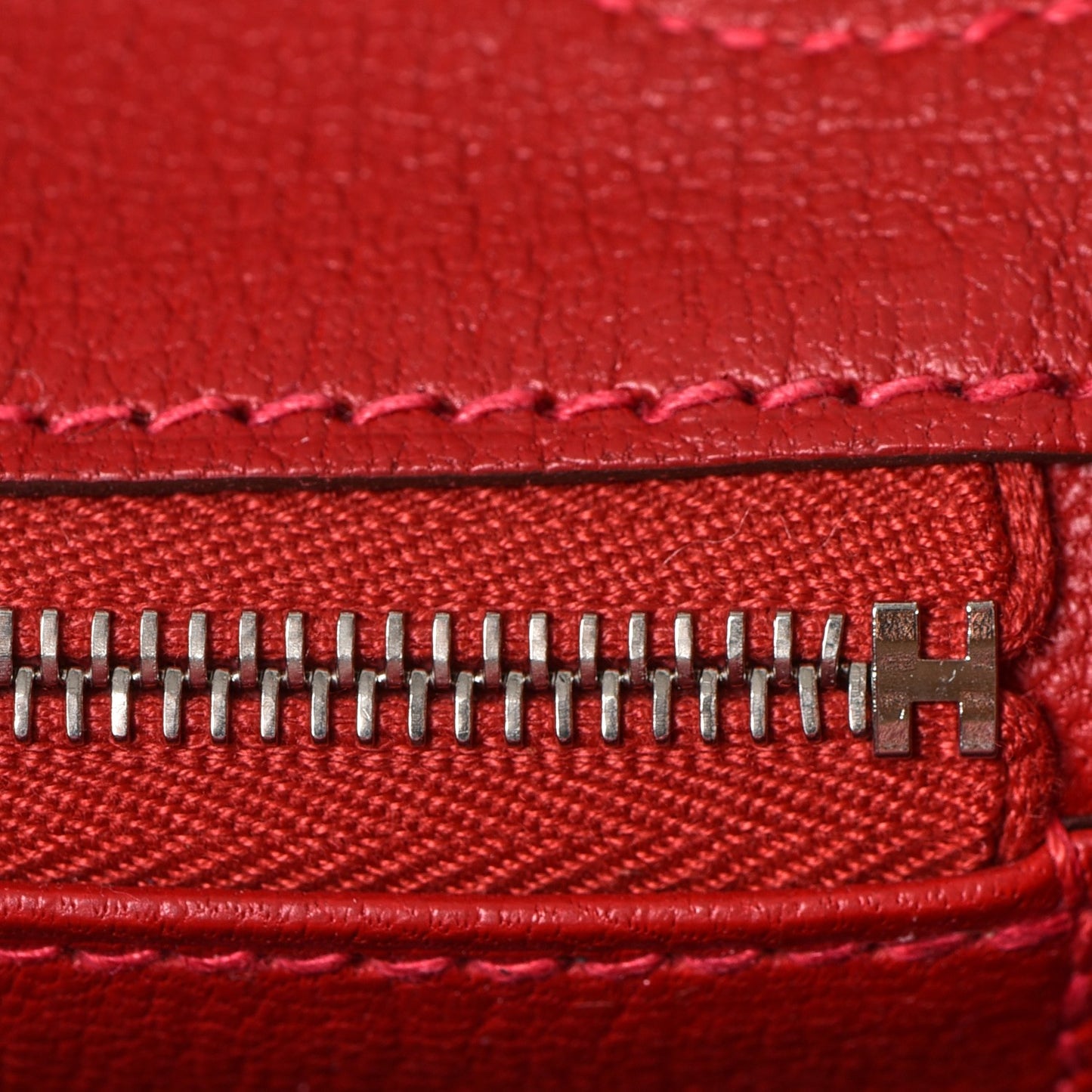 Taurillon Clemence Birkin 30 Rouge Garance
