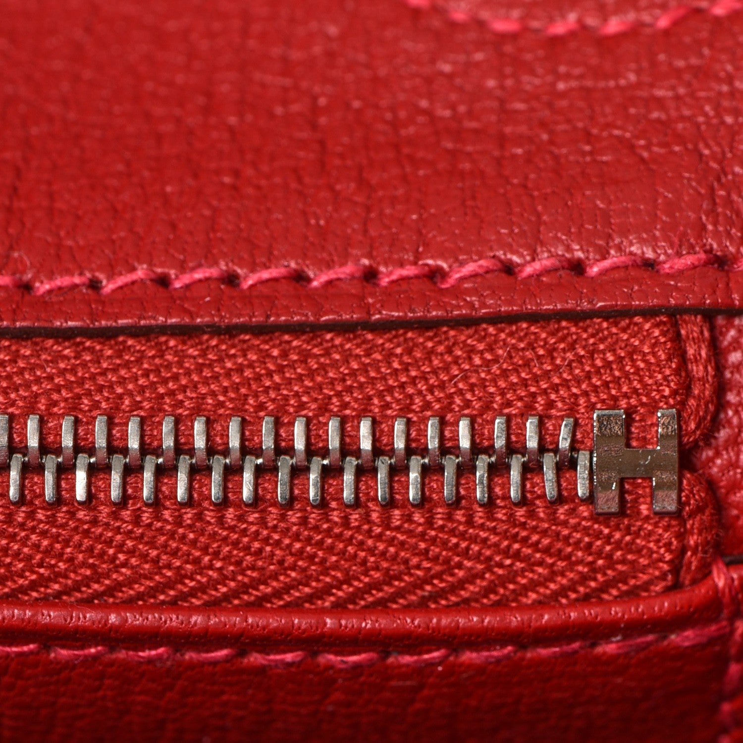 Hermes Taurillon Clemence Birkin 30 Rouge Garance 20 of 36