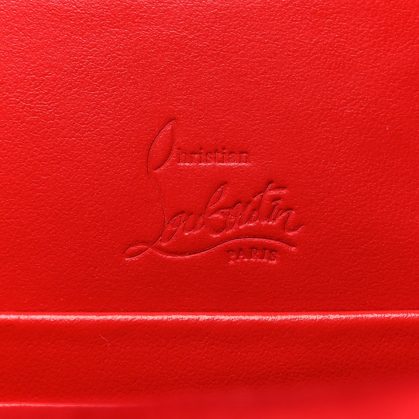 CHRISTIAN LOUBOUTIN Calfskin Loubifunk Crossbody Black