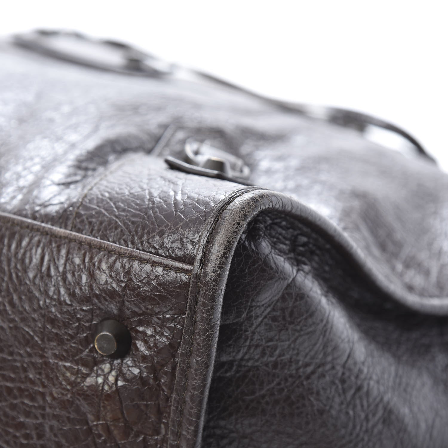 Balenciaga Agneau Classic Hardware Work Charbon 10 of 18