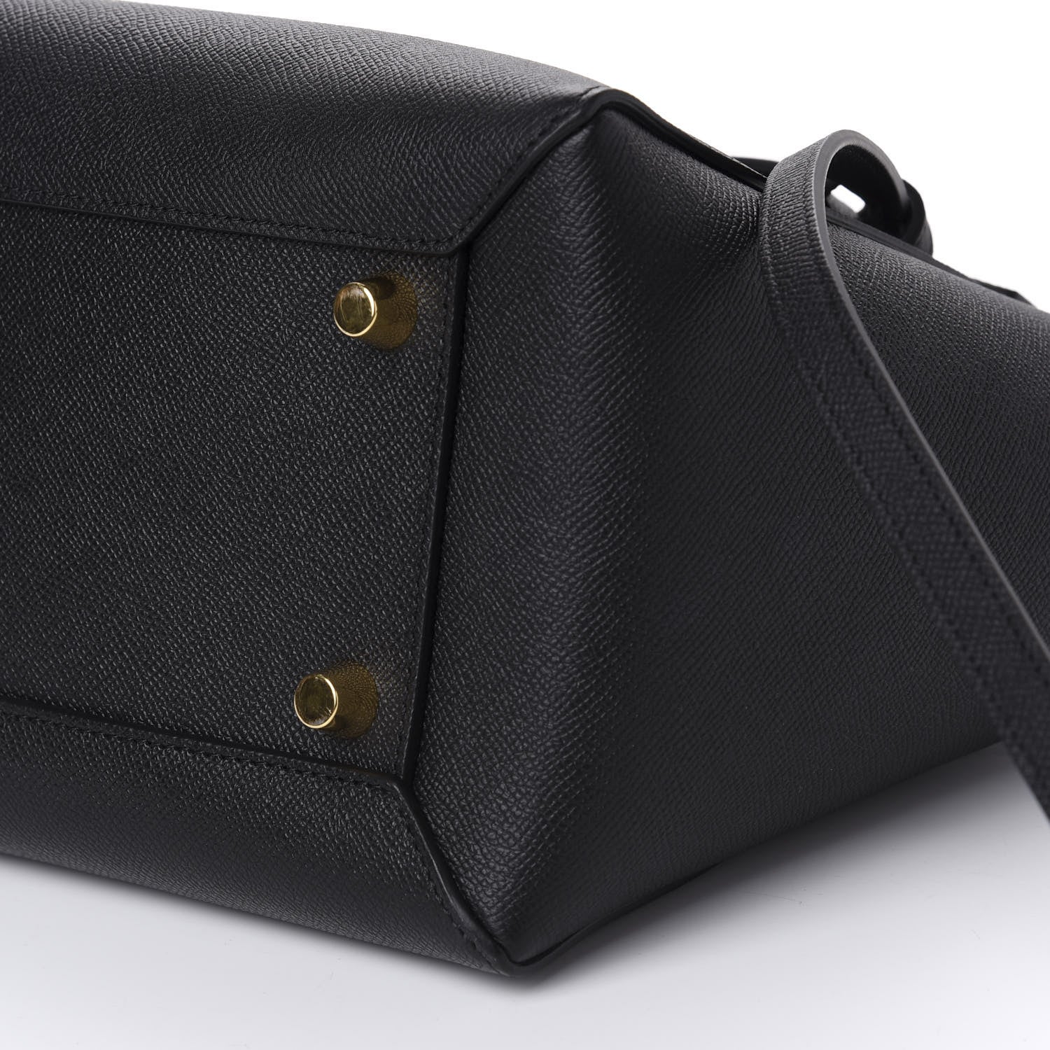 Celine Grained Calfskin Small Belt Bag Black 8 of 12