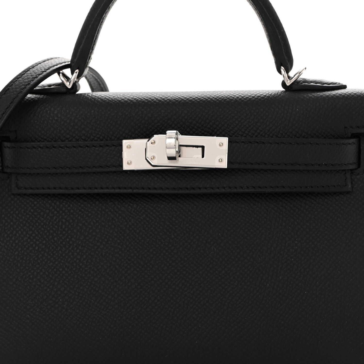 Hermes Epsom Mini Kelly Sellier 20 Black 8 of 11