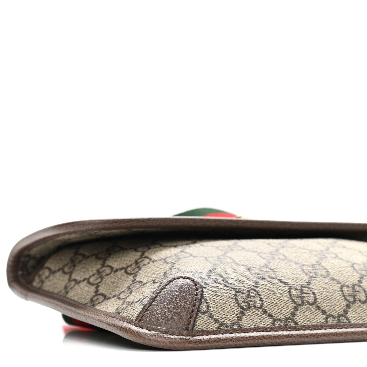Gucci GG Supreme Monogram Neo Vintage Web Belt Bag Brown 9 of 10