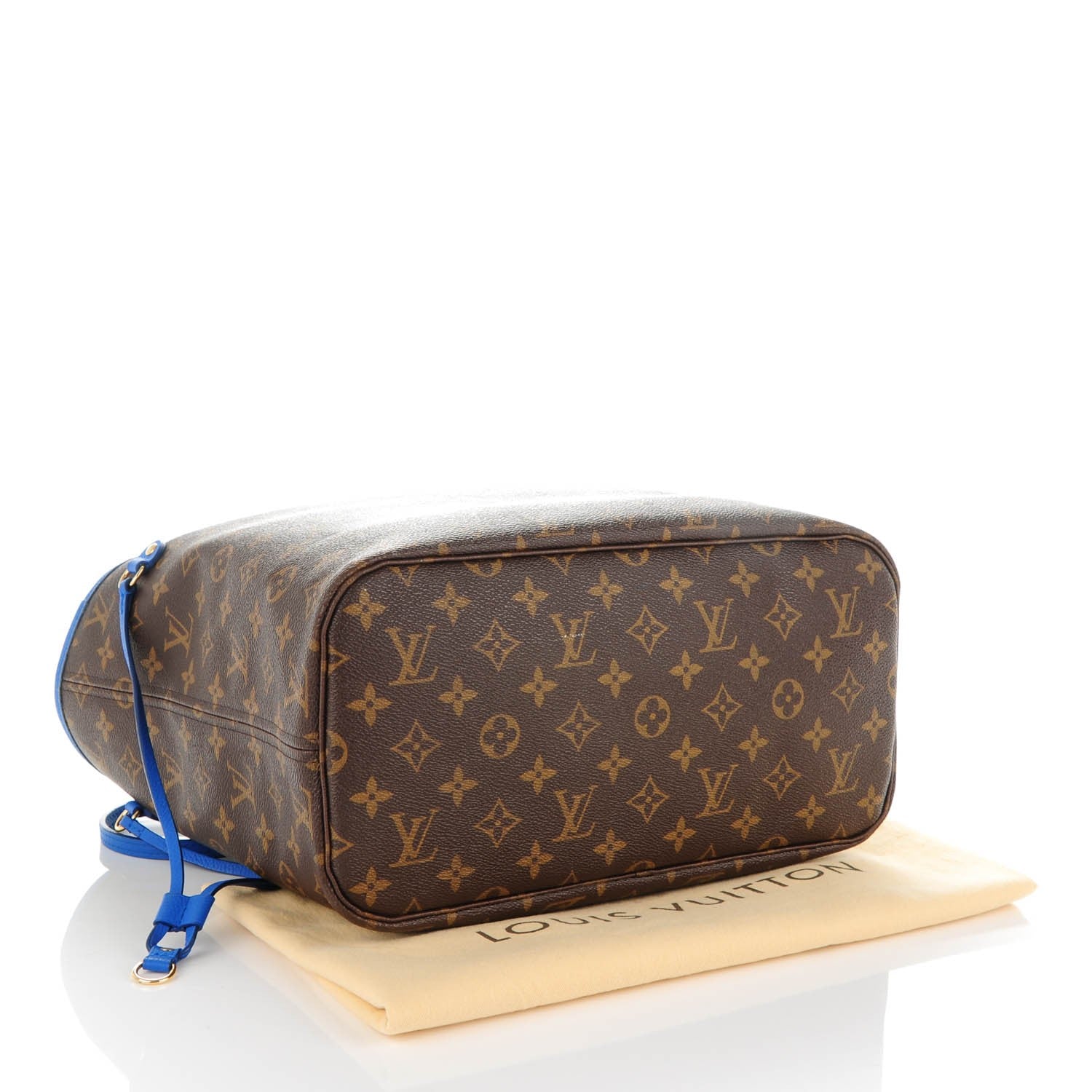 Louis Vuitton Monogram Articles de Voyage Ikat Neverfull MM Grand Blue 4 of 9