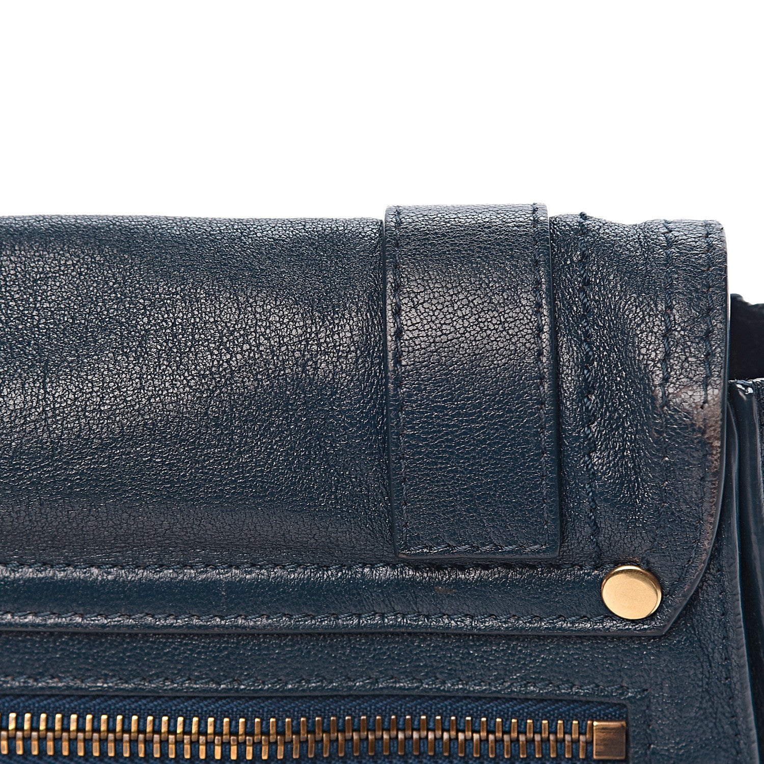 Proenza Schouler Lambskin PS1 Mini Crossbody Bag Indigo 13 of 13