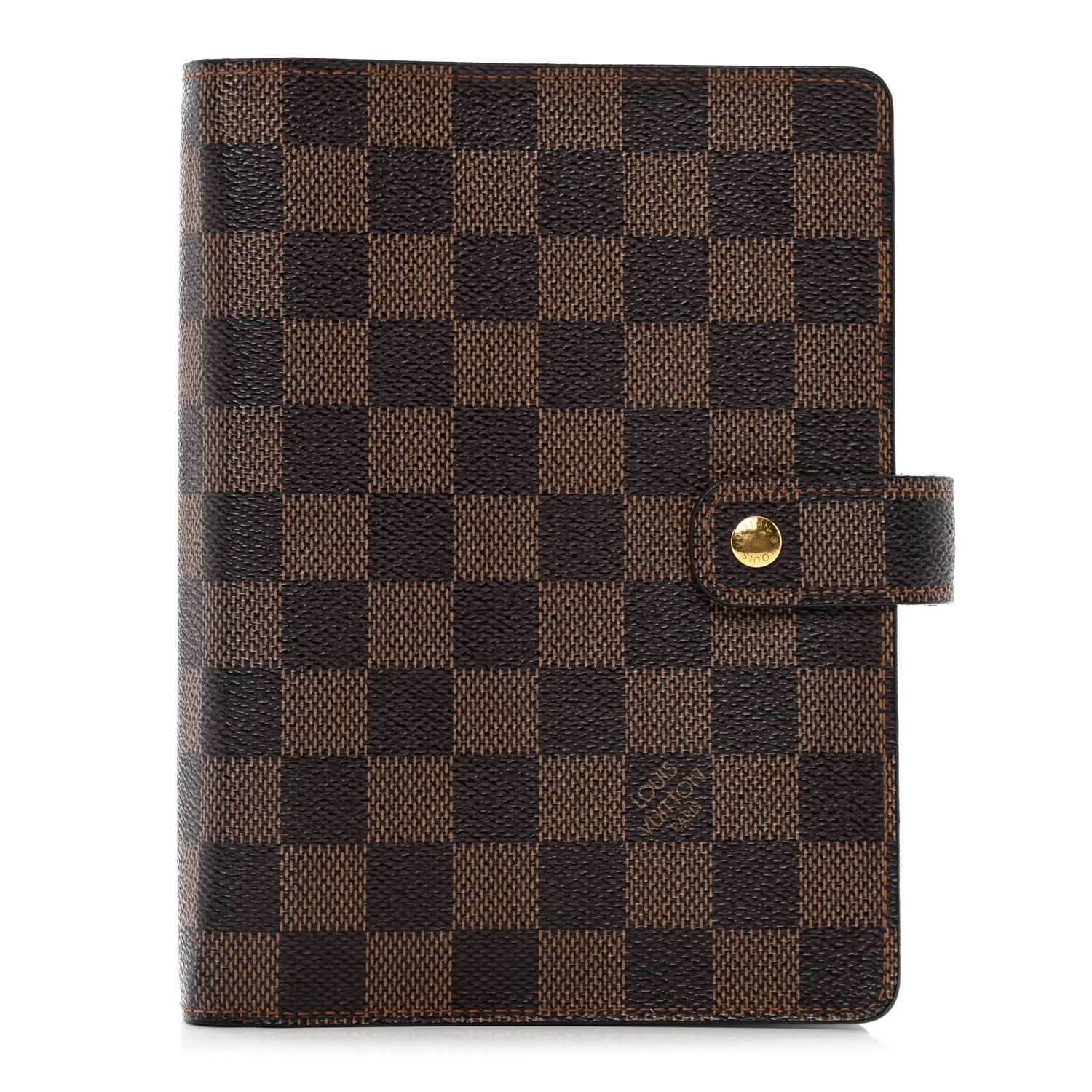 Louis Vuitton Damier Ebene Medium Ring Agenda Cover 1 of 10