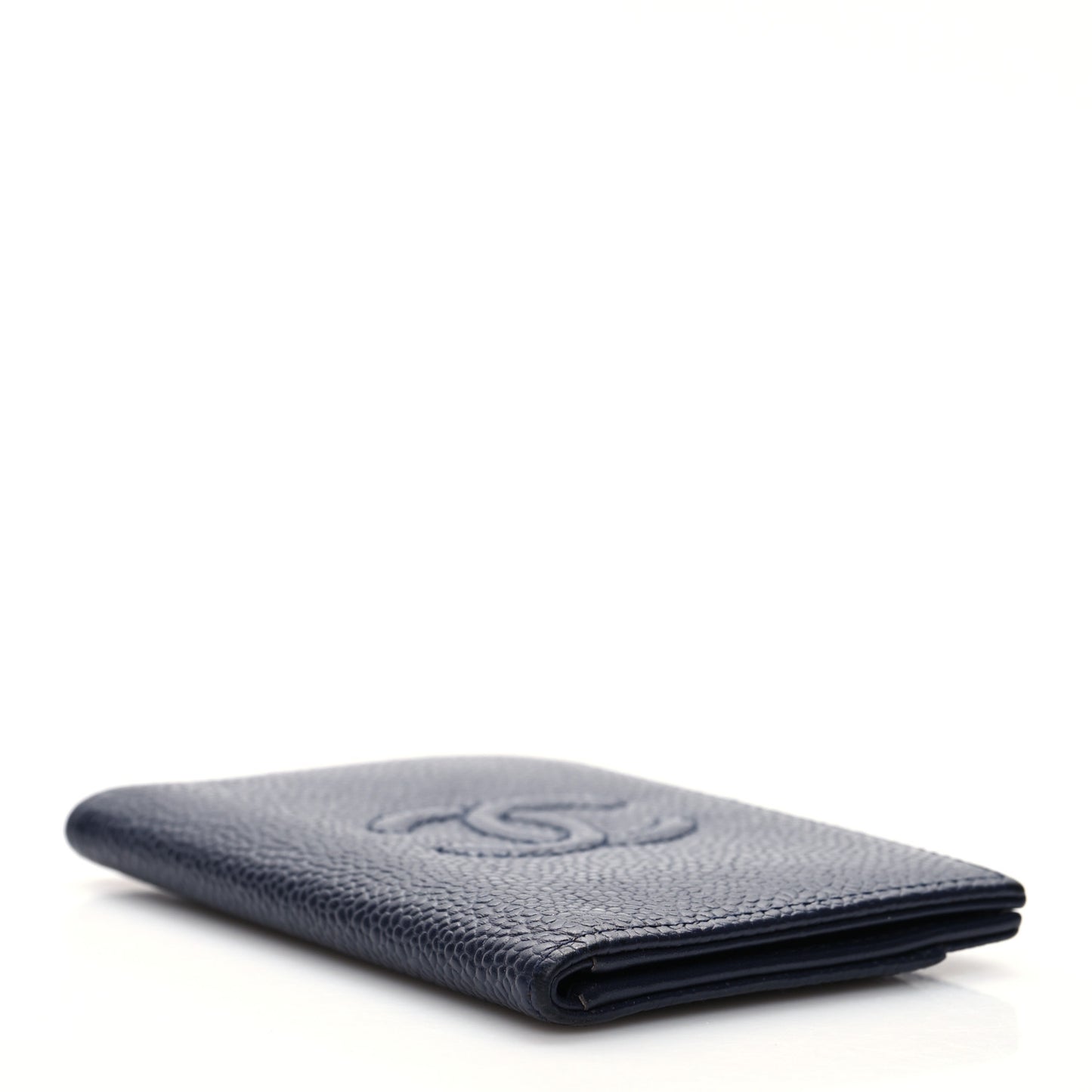 Caviar Timeless CC Timeless Card Holder Wallet Navy