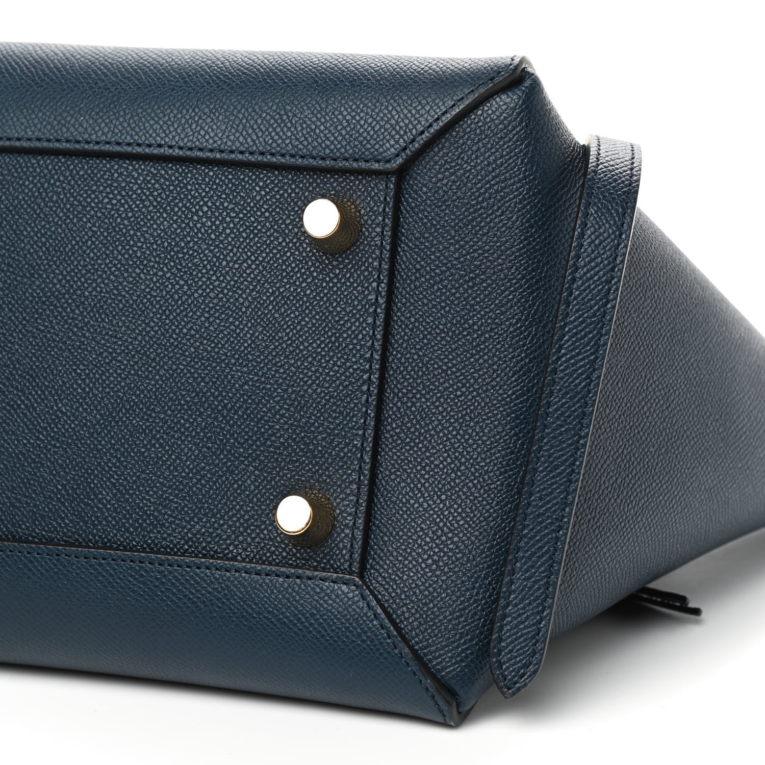 Celine Grained Calfskin Mini Belt Bag Steel Blue 7 of 9