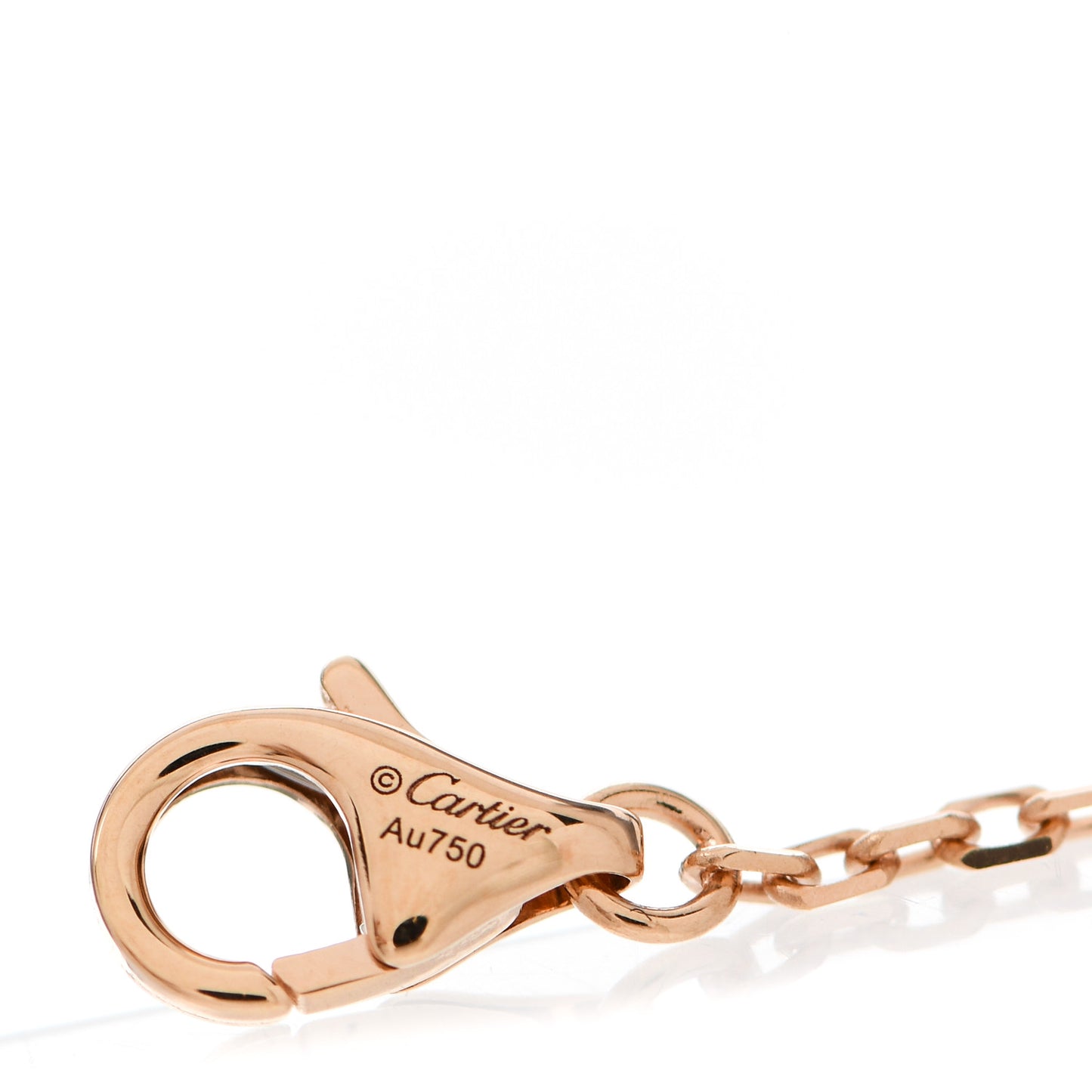 18K Pink Gold Diamond SM D'Amour Bracelet