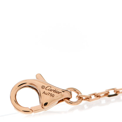 Cartier 18K Pink Gold Diamond SM D'Amour Bracelet 3 of 5