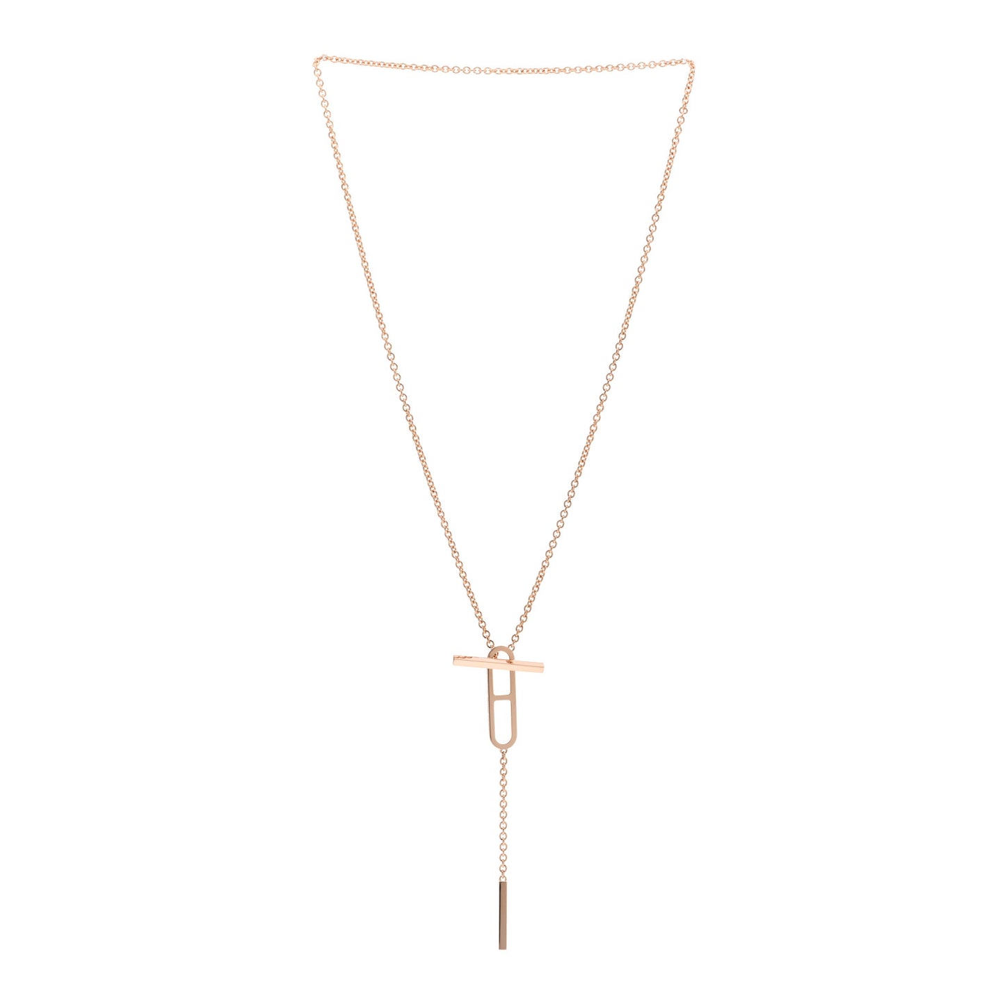 18K Rose Gold PM Ever Chaine D'Ancre Necklace SH