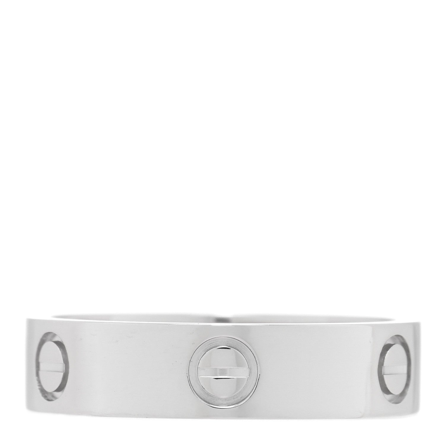 Cartier Platinum 5.5mm LOVE Ring 63 10.5 3 of 4