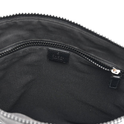 Gucci Nylon Monogram Medium Flat Messenger Bag Black 5 of 11