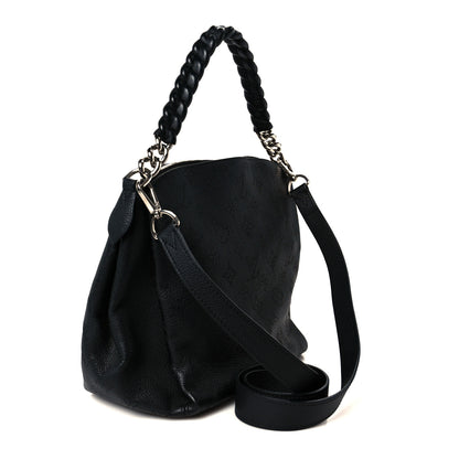 Louis Vuitton Mahina Babylone Chain BB Black 3 of 10