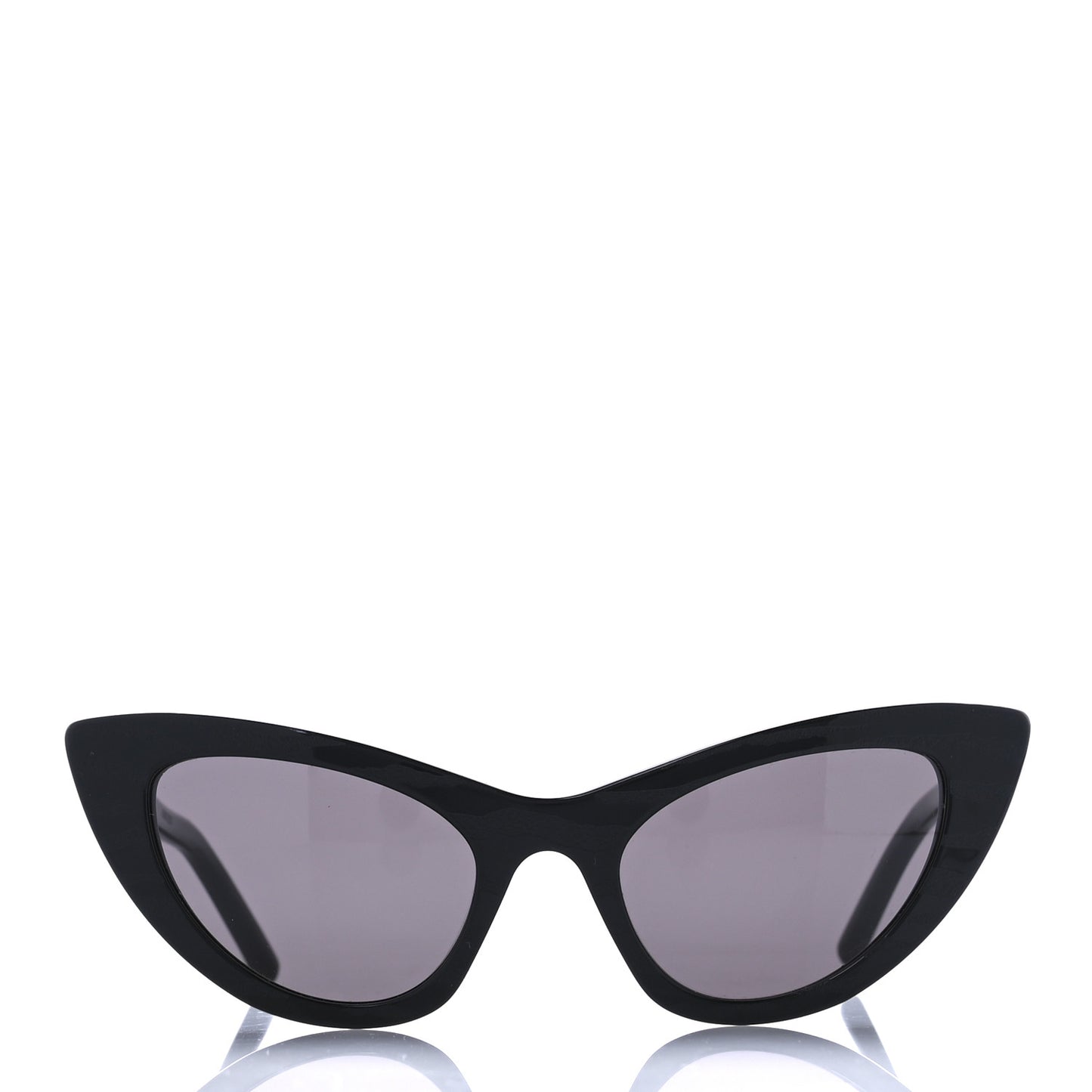 Acetate New Wave Tiger Lily SL213 Cat Eye Sunglasses Black