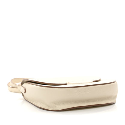Celine Grained Calfskin Small Trotteur White 4 of 11