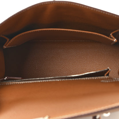 Hermes Epsom Kelly Sellier 25 Gold 5 of 13