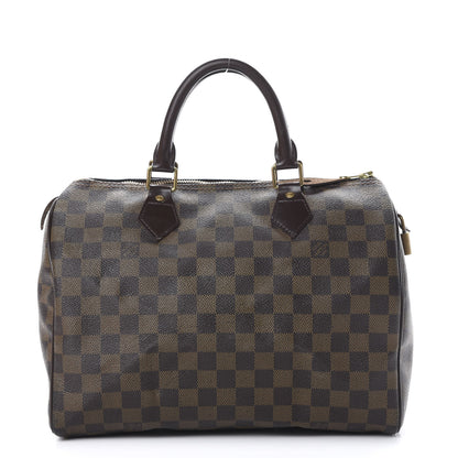 Louis Vuitton Damier Ebene Speedy 30 1 of 21
