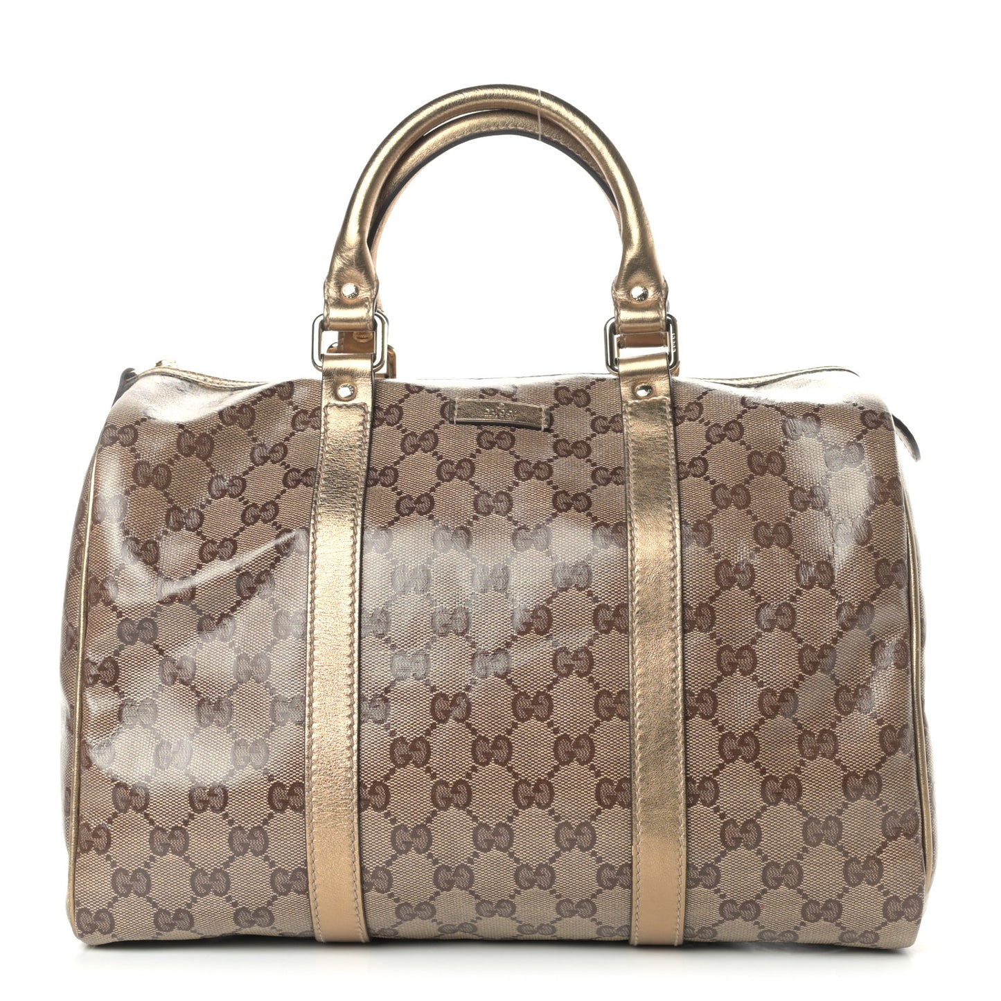 Crystal Monogram Medium Joy Boston Bronze