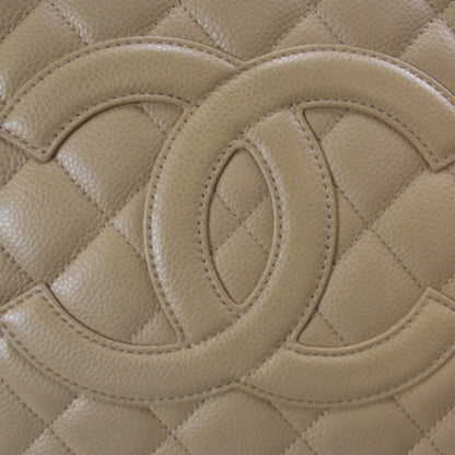 Chanel Caviar Quilted Grand Shopping Tote GST Beige 11 of 11