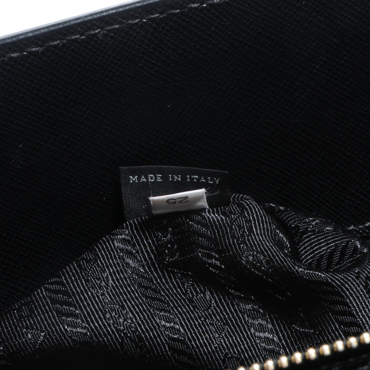 Saffiano Lux Zip Tote Nero Black