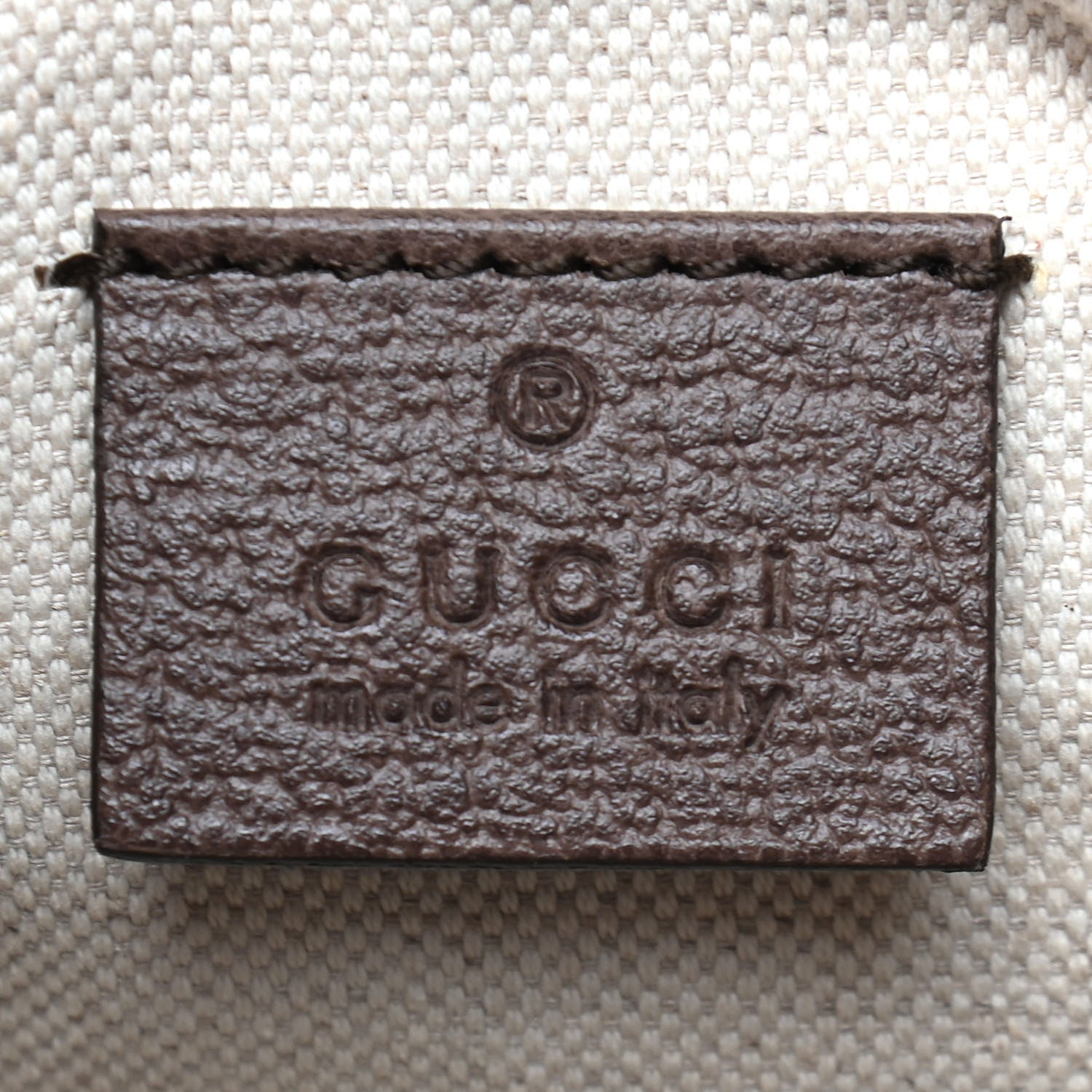 Gucci Soft GG Supreme Monogram Neo Vintage Double Buckle Backpack Beige New Acero Crop 9 of 9