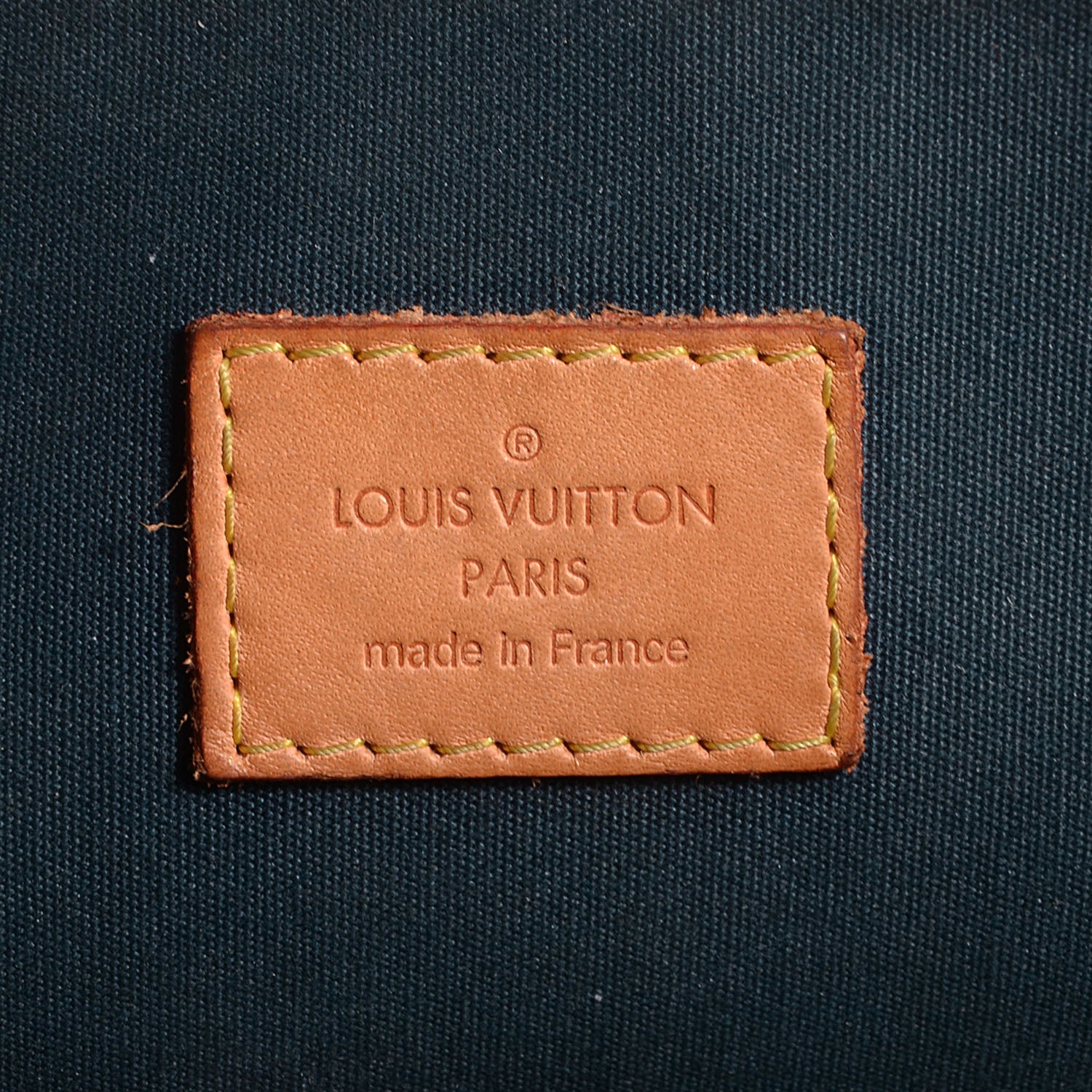 Louis Vuitton Vernis Alma GM Blue Nuit 6 of 7