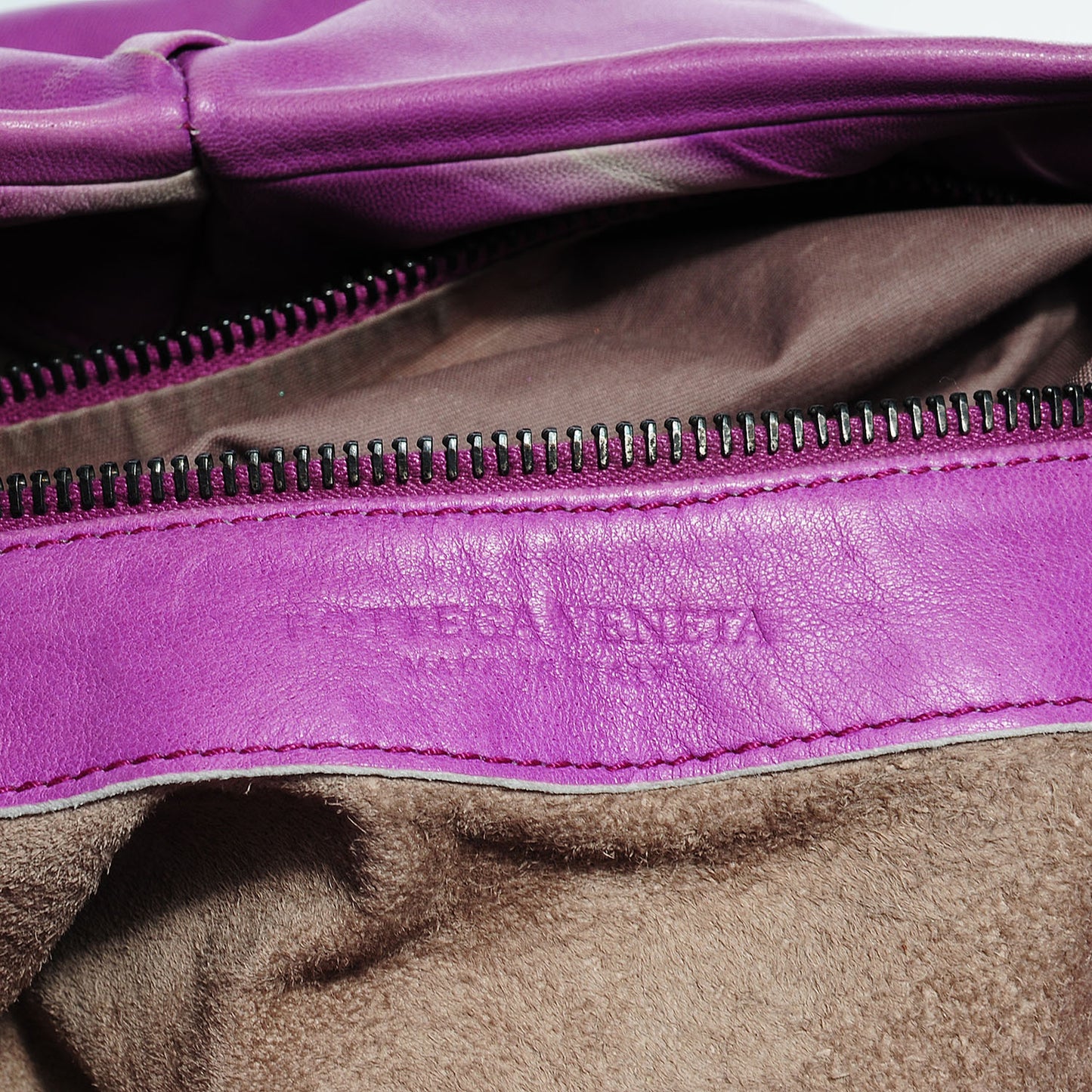 Intrecciato Nappa Aquilone Fortune Cookie Hobo Orchid