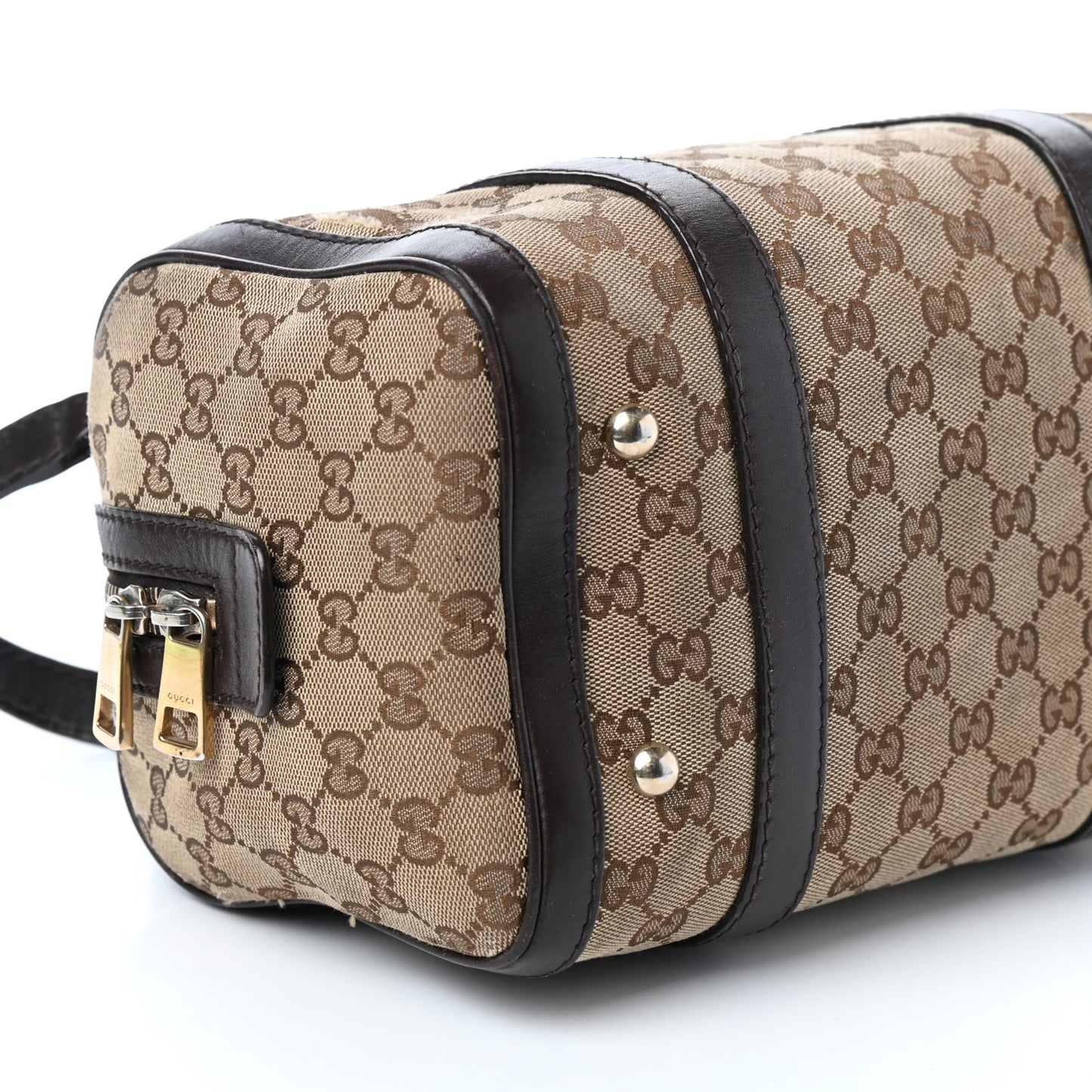 Monogram Small Boston Dark Brown