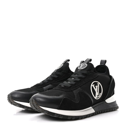 Louis Vuitton Calfskin Run Away Sneakers 38.5 Black 4 of 9