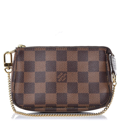 Louis Vuitton Damier Ebene Mini Pochette Accessories 1 of 7