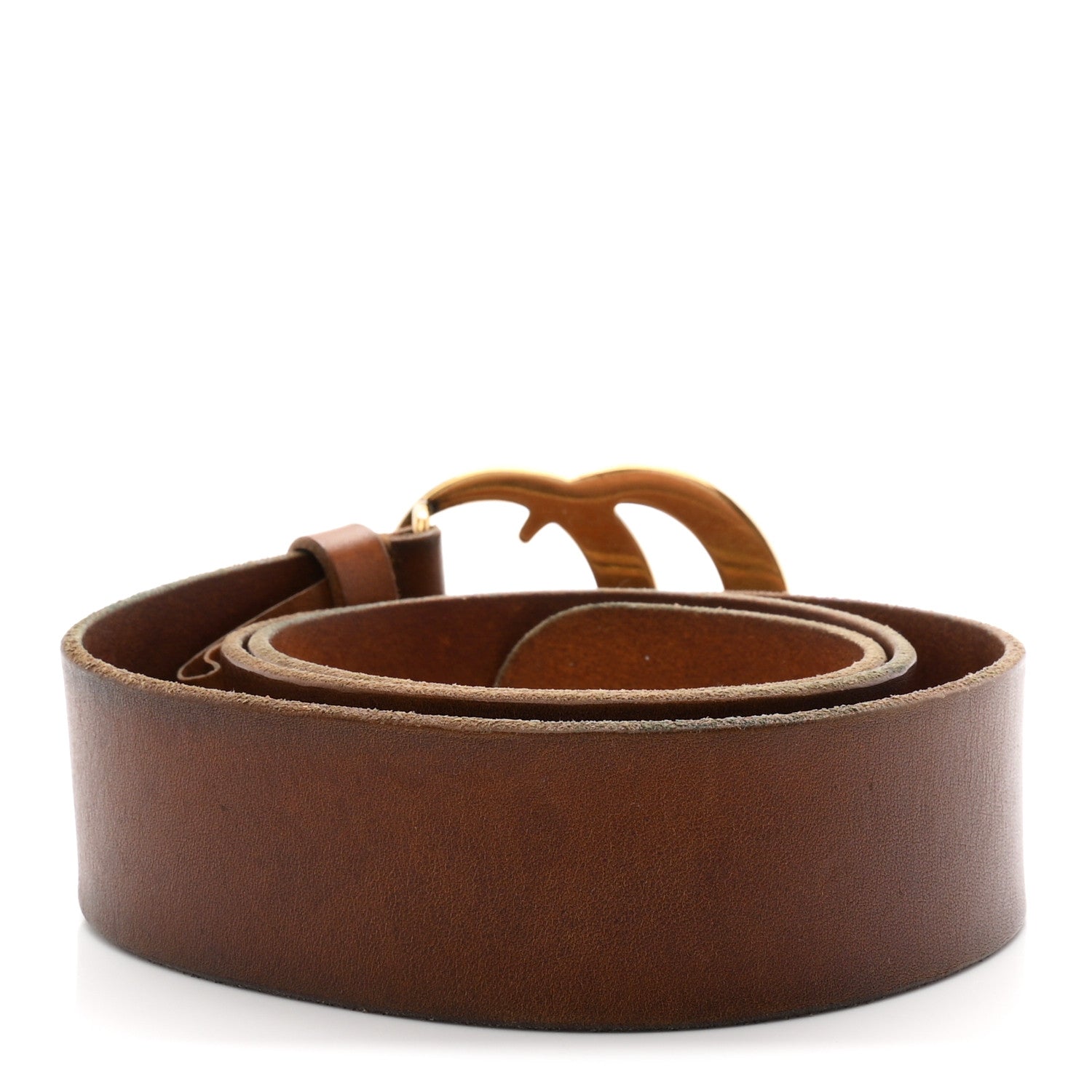 Gucci Faded Calfskin Double G 40mm Belt 85 34 Cuir 2 of 5