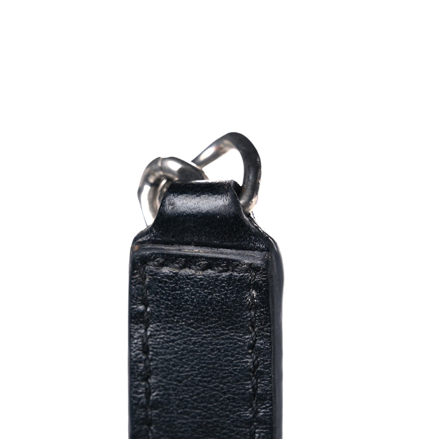 Calfskin Y Quilted Monogram Medium Loulou Chain Satchel Black
