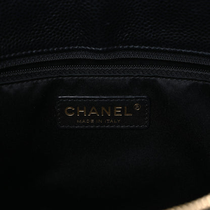 Chanel Caviar Quilted Grand Shopping Tote GST Black 7 of 13