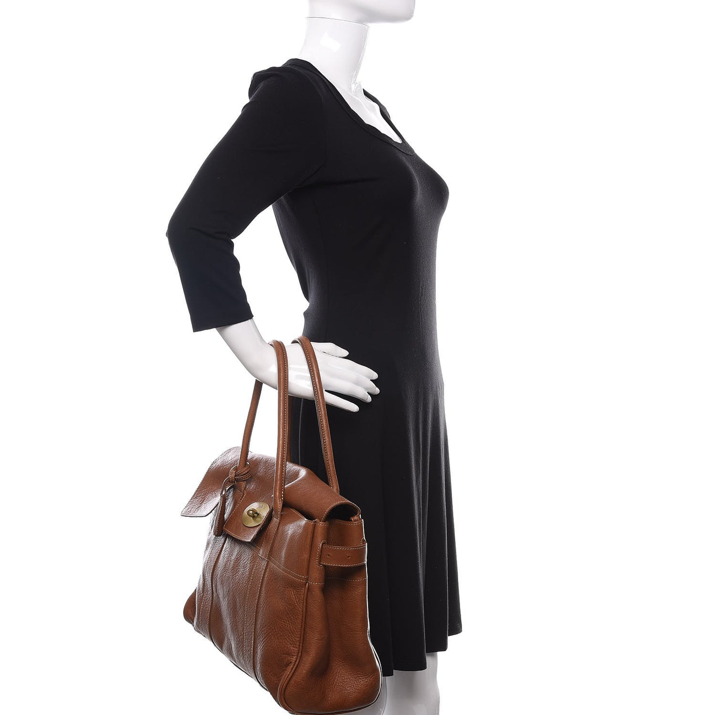 Natural Leather Bayswater Oak