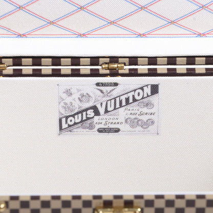 Louis Vuitton Damier 1895 Ladies Hat Trunk Mini Malle Chapeaux Jewelry Box 7 of 7