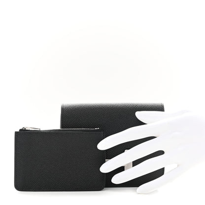 Hermes Epsom Constance Slim Wallet Black 2 of 9
