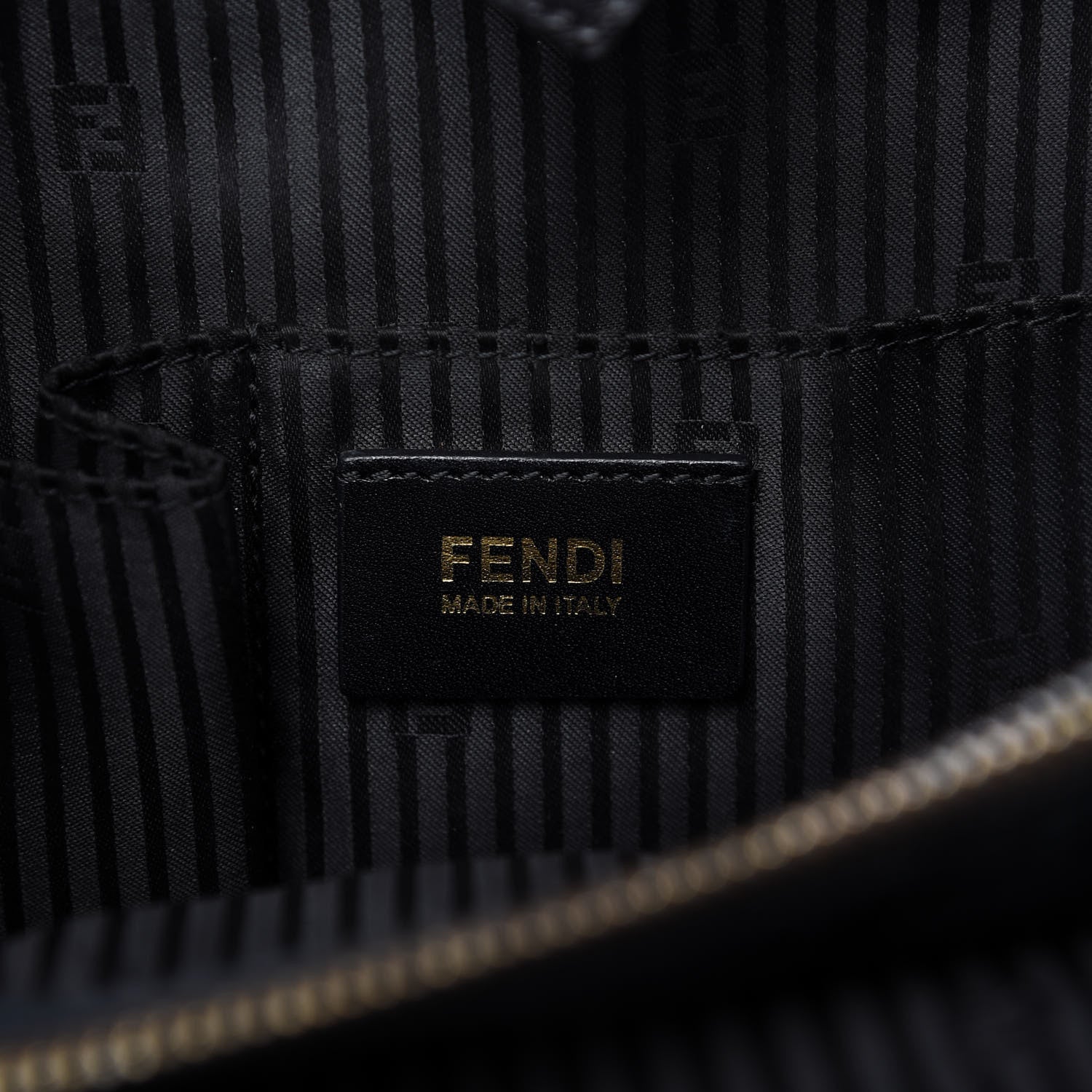 Fendi Vitello Elite Medium 2Jours Tote Black 8 of 11