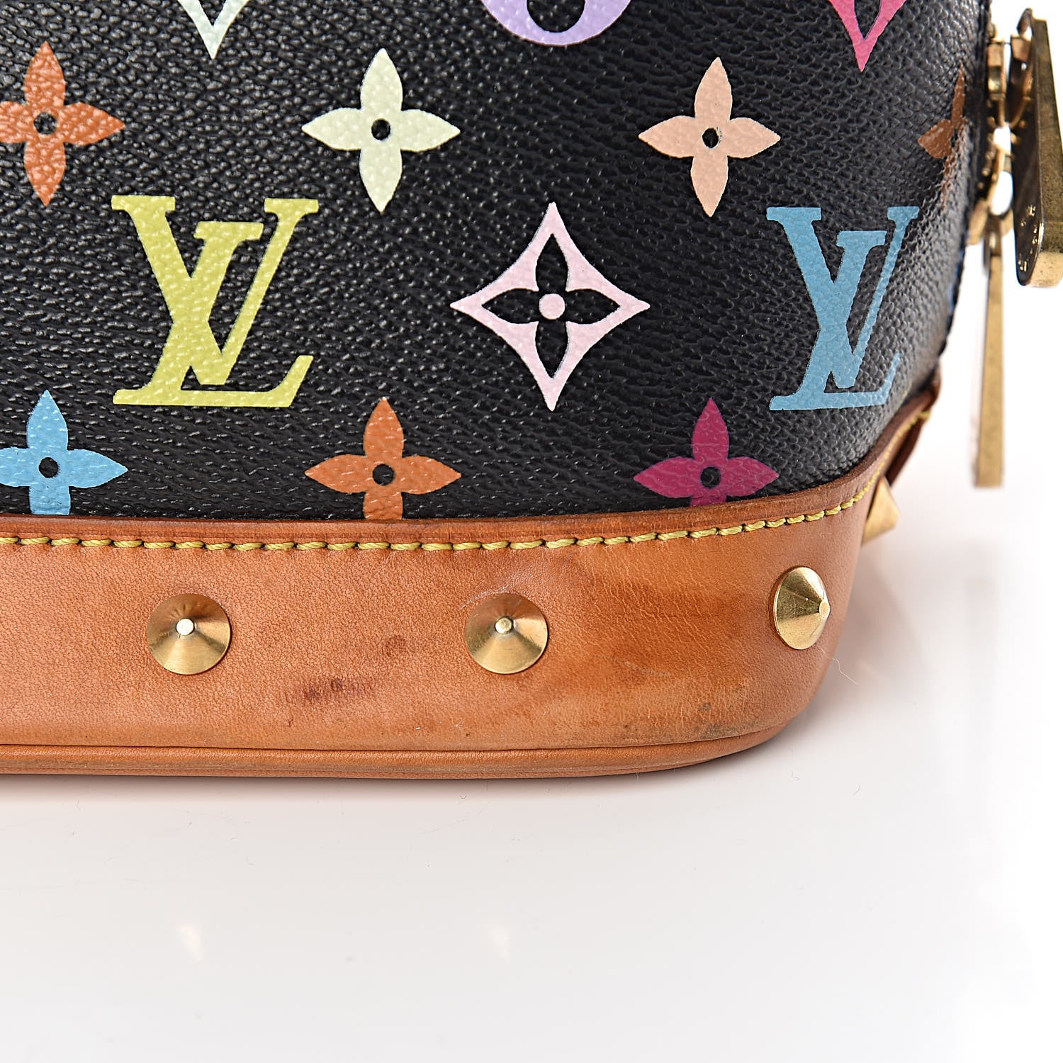 Louis Vuitton Monogram Multicolor Alma Black 22 of 22