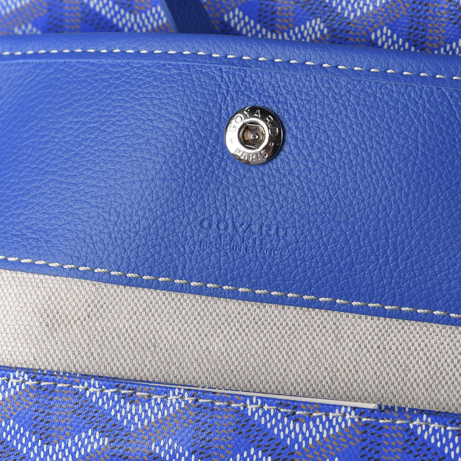 Goyard Goyardine Saint Louis GM Sky Blue 9 of 9