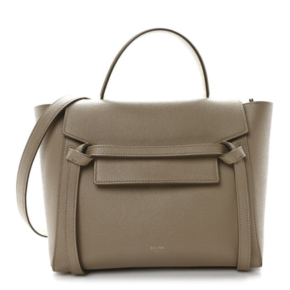 Celine Grained Calfskin Micro Belt Bag Light Taupe 1 of 10