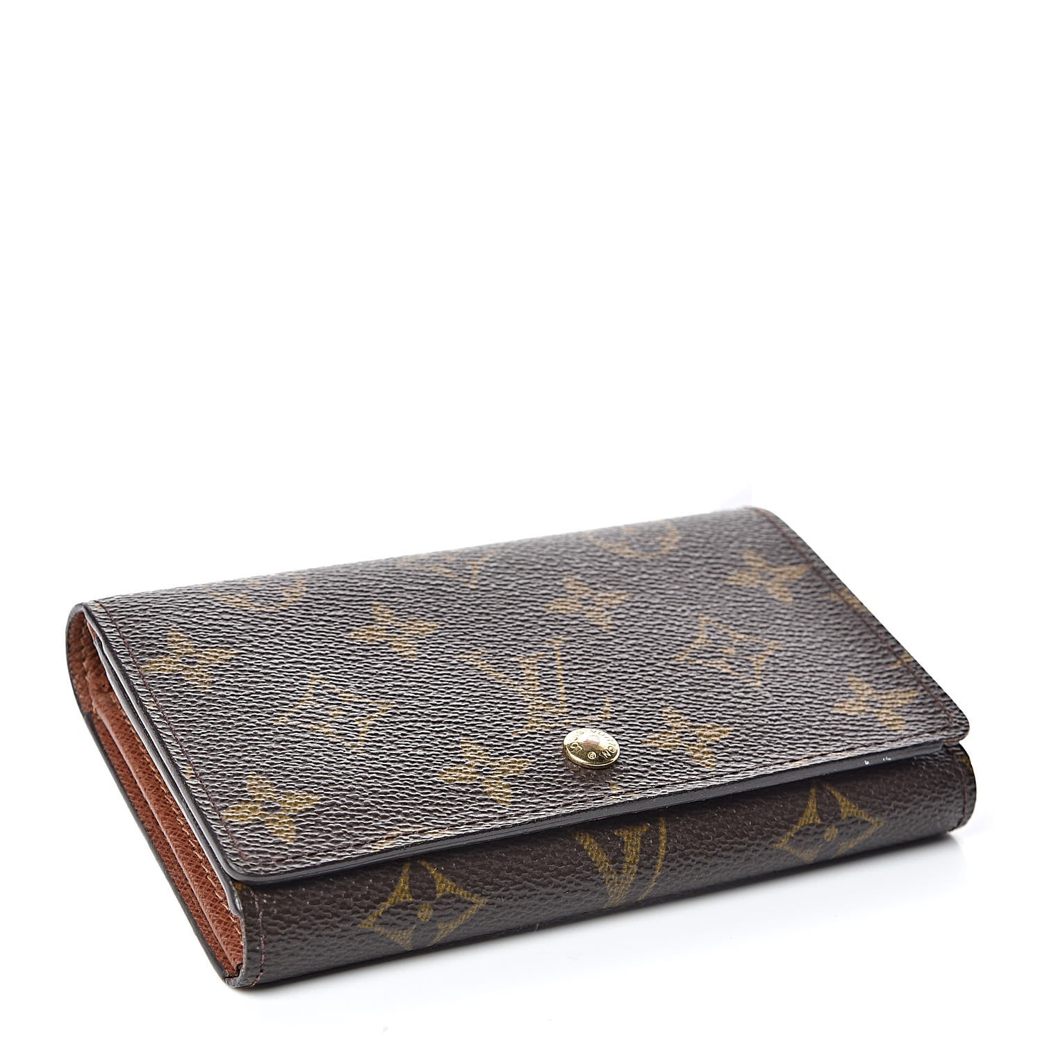 Louis Vuitton Monogram Porte-Monnaie Tresor Wallet 4 of 15