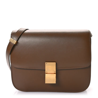 Celine Box Calfskin Medium Classic Box Flap Bag Camel 1 of 12